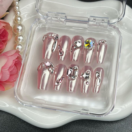 "DREAMING OF PINK" Coffin