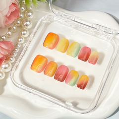 "TEQUILA SUNRISE" Short Square