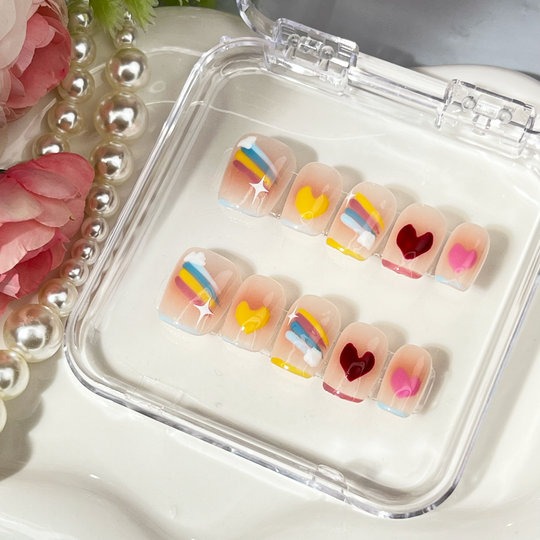 "SUMMER SORBET" Short Square