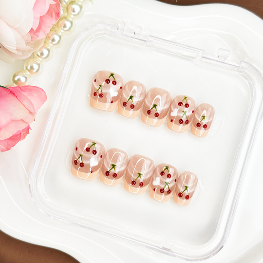 "CHERRY KISSES" Cherry Oval