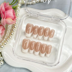 "FRENCH TIPS" Coffin