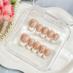 "French Tips" Mid Coffin