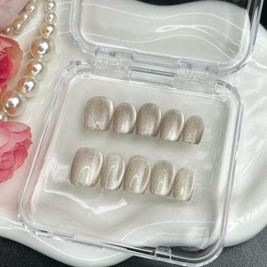 "ELEMENTS" Short Square in Champagne