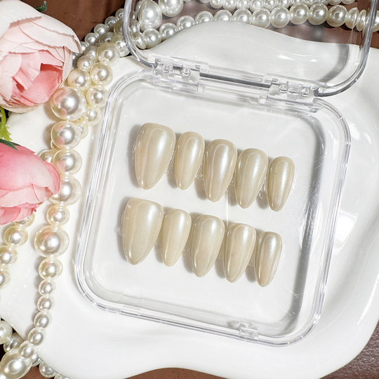 "EXTRA TERRESTRIAL" Cream ALMOND