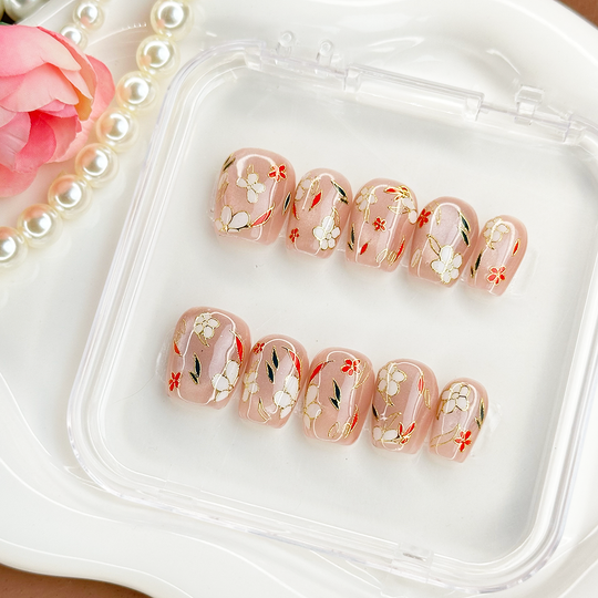 "VIBRANT FLOWERS" Floral Oval