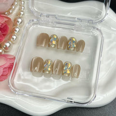 "IRIDESCENT KISS" Oval Short