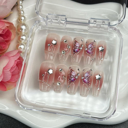 "PRETTY IN PINK" Long Square